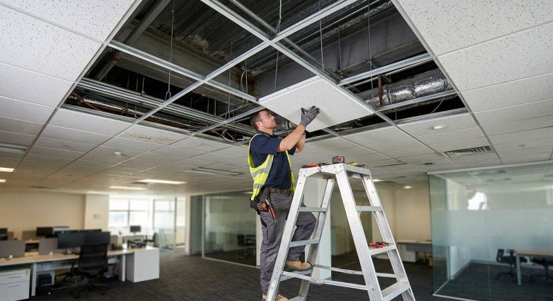 Suspended Ceiling Repair in Arvada, CO